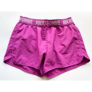 Girl's Abercrombie Kids Magenta Athletic Shorts Size 15/16